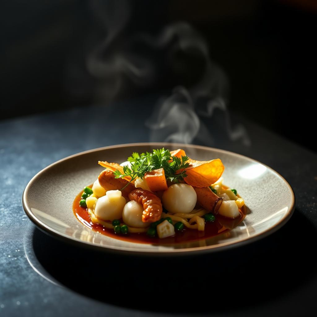 Signature fusion dish